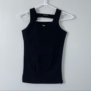 Sexy back design black top